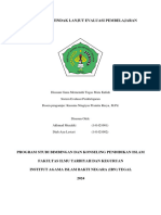 Refleksi Dan Tindak Lanjut Evaluasi