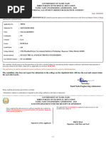 Provisional Allotment 308726