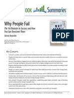 Why People Fail