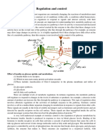 Regulation of Intermediary Metabolism