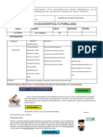 Evaluacion Diagnostica 5to Grado Tutoria