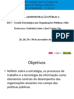 Gabriela Lotta, José Carlos Vaz (2011) 3.7 - Gestão Estratégica Nas Organizações Públicas - Aula 02