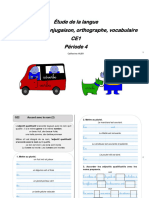 Etude de La Langue P4