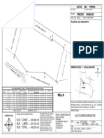 Plano Predial Prol - Calle Morelos