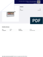 Pack Quadro Elétrico 12 Módulos + 5 Interruptores Magneto-Térmicos + Interruptor Diferencial