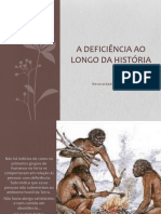 A Deficiencia Ao Longo Da Historia