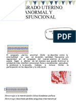 Sangrado Uterino Anormal y Disfuncional (Francisco Bernall)