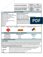 Hoja de Seguridad Pegantes Urano MSDS