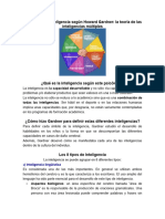 Los 8 Tipos de Inteligencia Según Howard Gardner