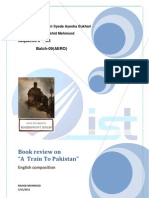 Book Review A Train To Pakistan