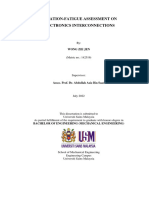 Vibration-Fatigue Assessment On Electronics Interconnections - Wong Zie Jen