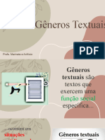 Gêneros Textuais