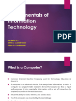 Fundamentals of Information Technology