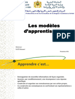 Les Modèles D'apprentissage