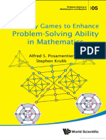 (Problem Solving in Mathematics and Beyond 5) DR Alfred S Posamentier, Stephen Krulik - Strategy Games To Enhance Problem-Solving Ability in Mathematics-World Scientific Publishing Company (2017)