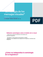 Semiología de Los Mensajes Visuales