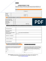 MSH Reimbursement - Form - Dubai New