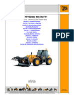 Mantenimiento Rutinario JCB 533