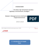 Support de Formation IAMM - Module 5 - Management de La Distribution Des Chaînes D'apprvisionnement Avec Ex - Master CDVALES - 22-23