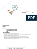 Planificación Anual de Matemática 2018 3