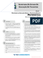 Professor Da Educacao Basica Professor Regente Matematica