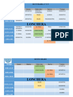 Horario 2024