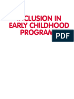 Inclusion in Early Childhood Programs 7th Edition Original PDF 1704848830