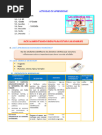 D1 A2 Sesion Tut. Nos Alimentamos Bien para Estar Saludables