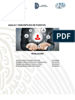 Analis y Descripcion de Puestos