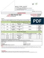 Sumeet Industries Limited Quotation 2