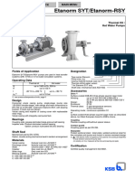 File KSB Etanorm Syt Thermal Oil Hot Water Pumps 96757