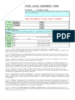 영문 임대차 계약서 양식 (Real Estate Lease Agreement Form, SAMPLE)