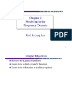 Modeling in The Frequency Domain: Prof. Ju-Jang Lee