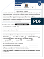 4eme Evaluation Francais 6eme Aep 2023 2022-اسهام تربوي-النموذج 2