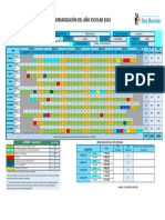 Calendarización 2024 IES CESAR VALLEJO