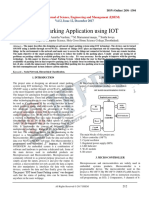 Smart Parking Application Using IOT