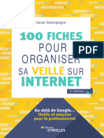 100 Fiches Pour Organiser Sa Veille Sur Internet