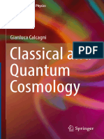 Classical and Quantum Cosmology: Gianluca Calcagni