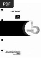 John Deere 2140 Tractor Service Manual