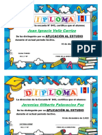 Diploma 3° 22