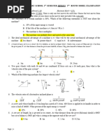 G12 Physics Model Exam