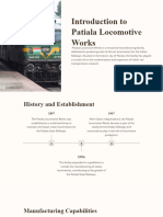 Introduction To Patiala Locomotive Works