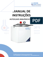 Manual de Instruções - (Ssae) Autoclave Analógica Easy - 8, 13 e 22 Litros