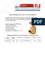 Pressure Reducing Hose Valve