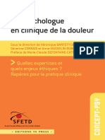 Extrait Le Psychologue en Clinique de La Douleur