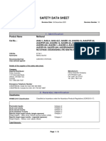 Methanol Datasheet