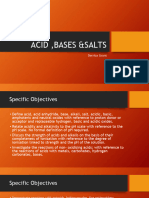 Acids Bases Salts