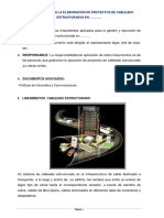 Lineamientos para Proyectos de Cableado