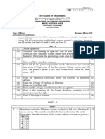 Model Paper PT 2022 CH234AI