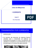 4 - Aula IV A - Transmissão Por Corrente